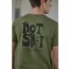 T-Shirts & Polo Shirts | Freeman T Porter Ivander Hot Shot Printed T-Shirt Man, Winter Moss