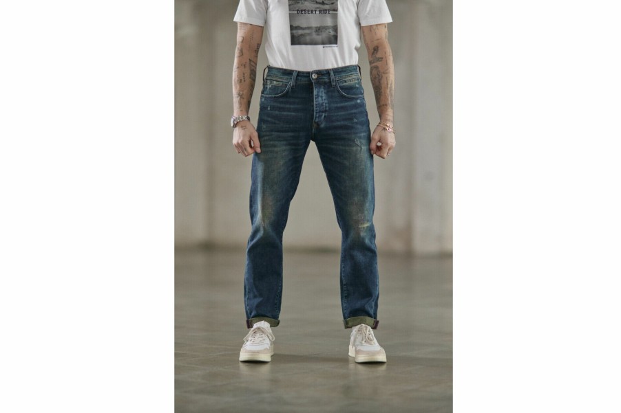 Straight | Freeman T Porter Erwan Tappered Jeans Man, Swing