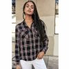 Tops & Shirts | Freeman T Porter Tickya Plaid Kariertes Hemd Woman, Black