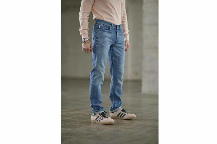 Straight | Freeman T Porter Jimmy Straight-Fitting Jeans Man, Pragua