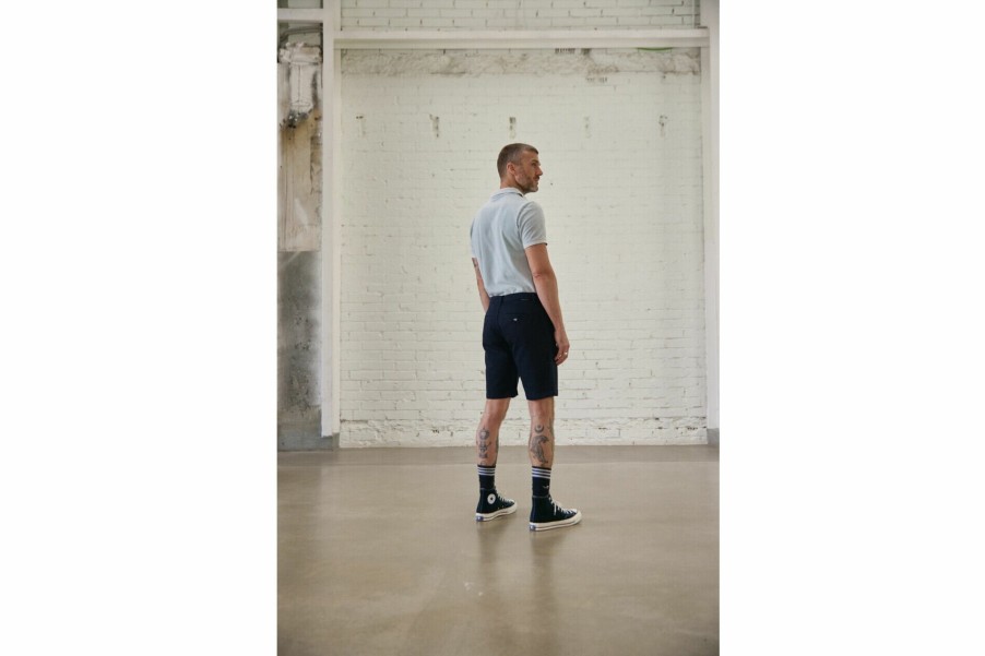 Shorts | Freeman T Porter Gino Short Epic Slim Chino Shorts Man, Total Eclipse